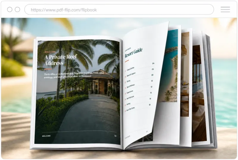 Resort Brochure Example