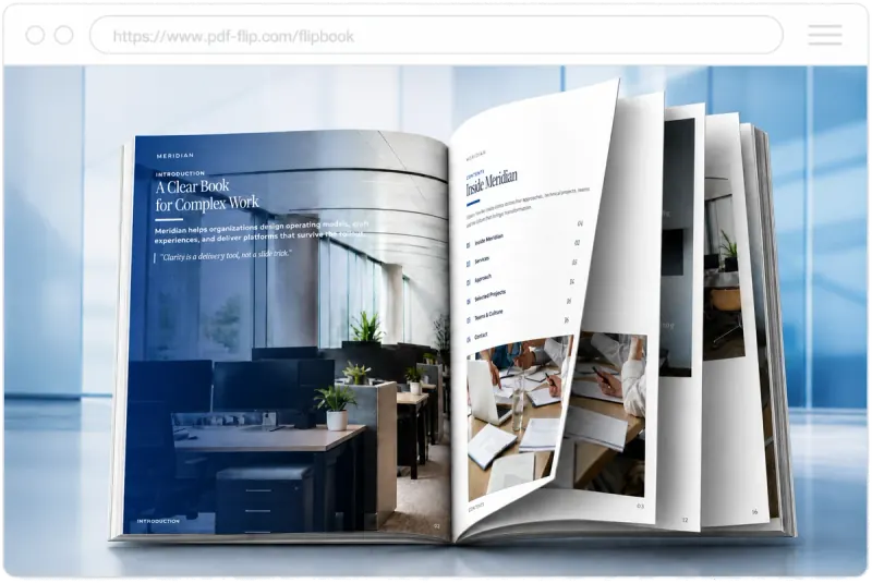 Company Brochure Example