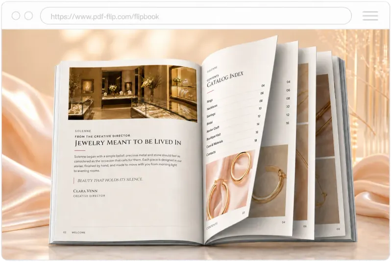 Jewelry Catalog Example