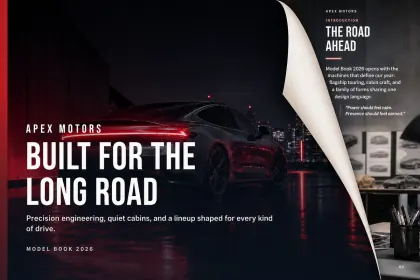 Automotive Brochure Example