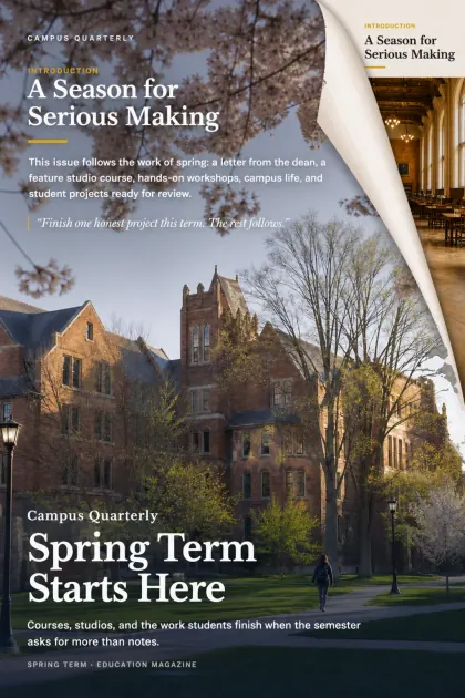 Education Magazine Example