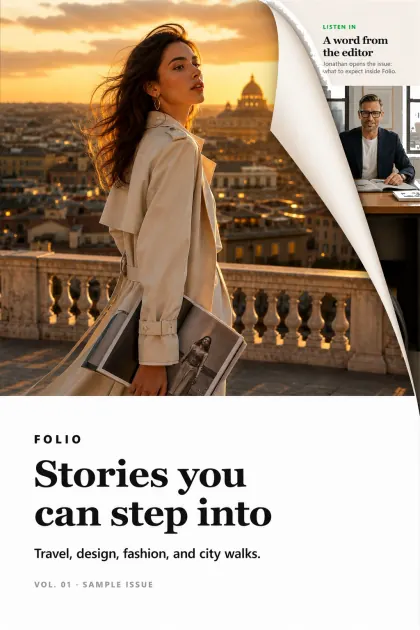 Folio Magazine Example