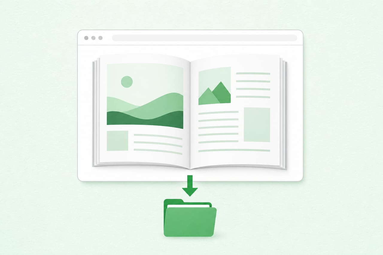 Download and host your flipbook HTML on your own website