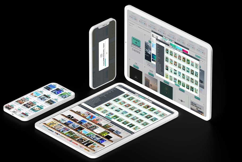 PDF Flip dashboard for creating and managing flipbooks